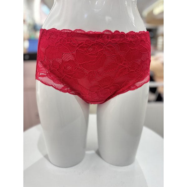 [여주점] 레드 빨강 햄라인 노라인 팬티[VLGC646T] RD