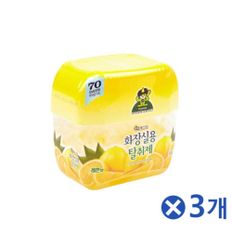 오너클랜 은은한 화장실용 방향제 레몬x3개 차량용품 냄세제거