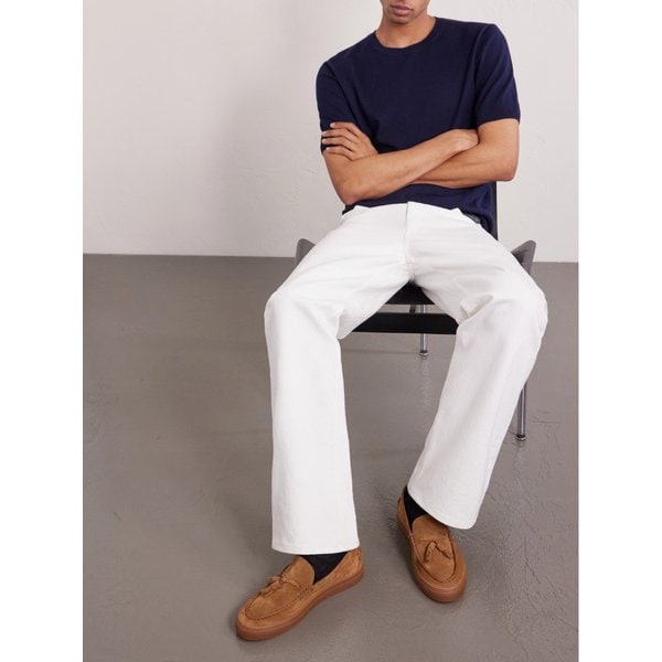 미스터 피 태슬 스웨이드 보트 슈즈 46376663163066041