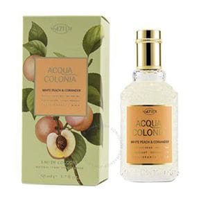 4711 - 아쿠아 콜로니아 화이트 Peach  Coriander EDC 오드코롱 스프레이 향수 50ml/1.7oz 13268