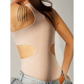 CUT OUT HIGH WAIST TANK BODYSUIT_T316BS300(UL)