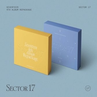 media synnara [CD][버전랜덤.포스터품절] 세븐틴 - 4집 리패키지 Sector 17 / Seventeen - Vol.4 Repackage Sector 17