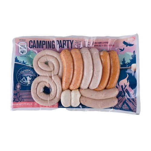 존쿡 델리미트 캠핑파티 840g