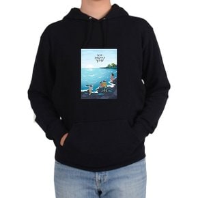 후드티 제주도 돌하르방 한라봉 우도 성산일출봉 (WEAE053)