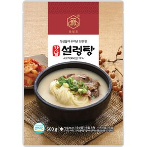 강남식품 즉석국 즉석탕 진국 사골육수 설렁탕 600g