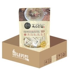 육수한알 진한맛 자연조미료 휴대용 멸치국물 100g