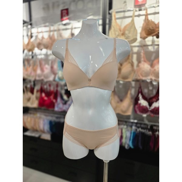 [시흥점] S 비너스 ) 컴포트 메모리즈 브라,헴팬티 세트 [VBR1802/VPT1802H-SK]