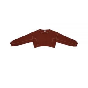 Omato Sweatshirt in Burned Punica (FOSS-RIB-AU23) (오마토 맨투맨) 64223931