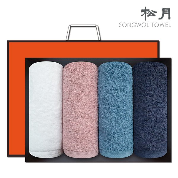 [송월타올]파미유180g 40수 4장 선물세트(박스+쇼핑백)