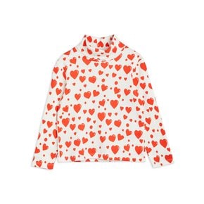 [미니로디니 by Magic Edition] Hearts AOP ls tee (2372011600)