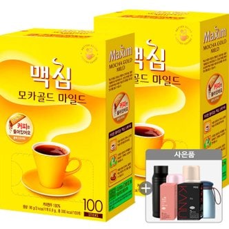 동서 맥심 모카골드 커피만 100T x 2개+사은품랜덤(id당1개)