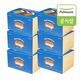 풀무원 [올가] 라라스윗 생우유 모나카 (140ml*4) (560ml) 6개