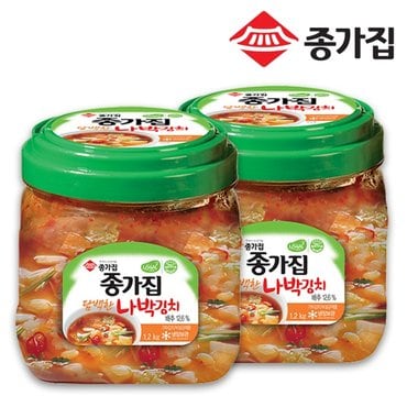 종가집 [종가집] 종가집 나박김치 1.2kg x 2