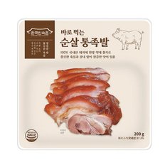 바로먹는 순살통족발(통족발 4팩 + 소스)