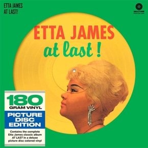 [LP]Etta James - At Last! (Yellow Picture Disc) [Lp] / 에타 제임스 - 앳 라스트! (옐로우 픽쳐 디스크) [Lp]