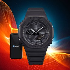 [지샥 정품] G-SHOCK 지얄오크 블루투스 터프솔라 GA-B2100-1A1 전자 군인시계