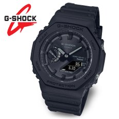 [지샥 정품] G-SHOCK 지얄오크 블루투스 터프솔라 GA-B2100-1A1 전자 군인시계