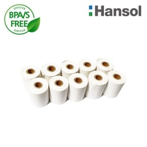 한솔 37X30 10롤 무지 포스용지 감열지 타코메타 BPAFREE/B