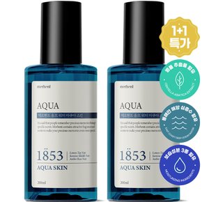 1+1 옴므 아쿠아 스킨 토너 200ml 남성 남자 대용량 수분 진정 보습
