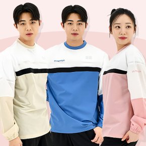 SW-2501 남성 여성 바람막이 아노락 긴팔 티셔츠