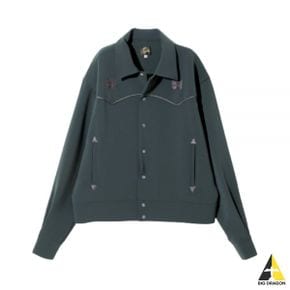 NEEDLES 니들스 PIPING COWBOY JACKET IVYGREEN (NS150) (파이핑 카우보이 자켓)