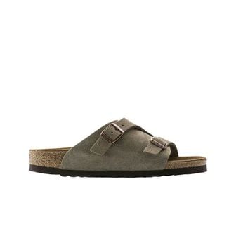  버켄스탁 취리히 스웨이드 레더 타우페 - 레귤러 Birkenstock Zurich Suede Leather Taupe - Reg