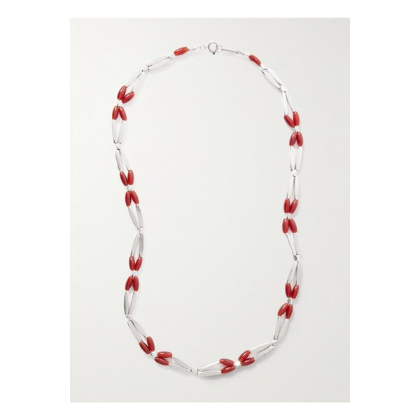 사할레 실버톤 비즈 네크리스 1647597349196759