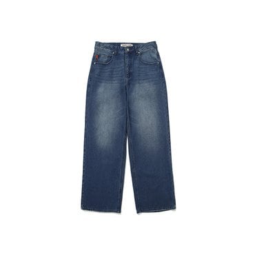 SUPERDRY 아이코닉 와이드 데님 팬츠(SDMDEDO05MID)