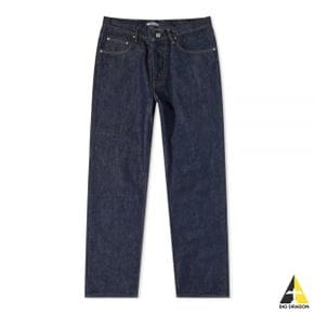 오라리 24 HARD TWIST DENIM WIDE PANTS (A00P03DM INDIGO)