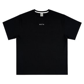 LOGO BOXY T-SHIRT BLACK