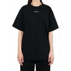 LOGO BOXY T-SHIRT BLACK