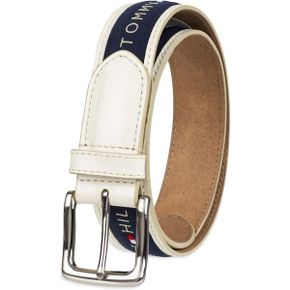 영국 타미힐피거 머플러 Tommy Hilfiger Men`s Sw-11tl02x032-crm-44 Belt Cream/Medium Navy 15