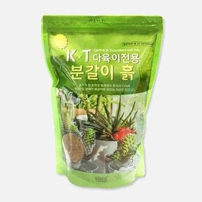 KT 다육이 전용 분갈이 흙 2.5L