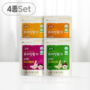핑거 유기농 길쭉한 야채스틱 4봉세트 아기 간식_P314537487
