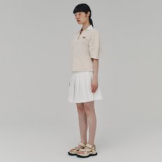 Logo Polo Shirt_CREAM