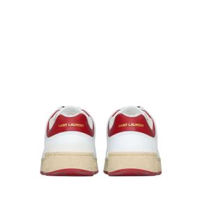 [국내배송][생로랑] 남성 SL 61 스무스 레더 스니커즈 713600 2W4AA 9226 WHITE/RED