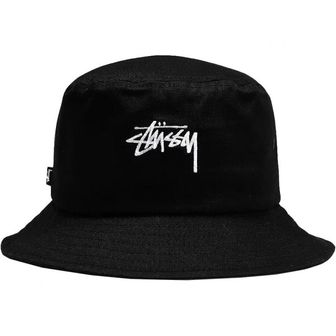  일본 스투시 버킷햇 Stussy STOCK 블랙 1894154