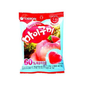 캔디 젤리 마이구미 복숭아 66g
