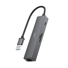 5in1 랜포트 SD/TF 카드리더기 USB 멀티 허브 어댑터 CRH-28