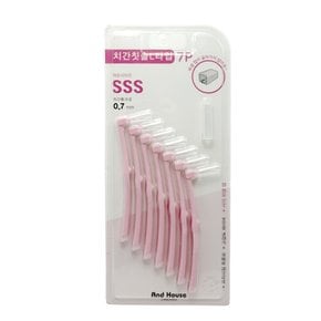 덴탈 치간칫솔 L형 7P 0.7mm SSS 치석제거 구취예방