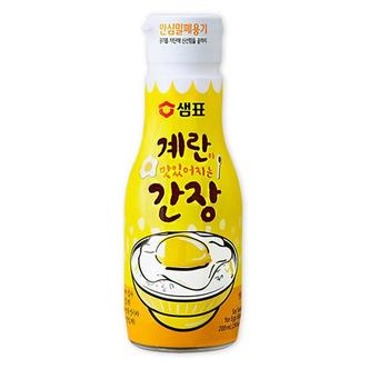  샘표 계란이 맛있어지는 염도낮은 간장 200ml x 3개