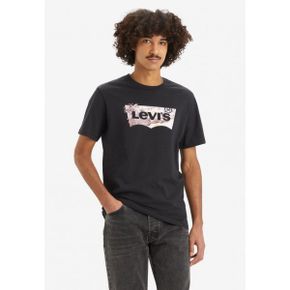 5073518 Levis GRAPHIC CREWNECK TEE - Print T-shirt caviar