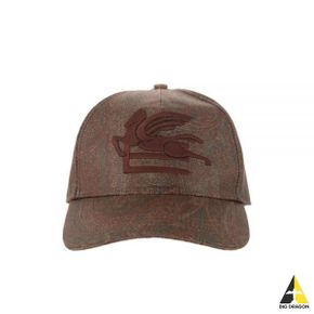 PEGASO Paisley Jacquard Baseball Cap (14354 1728 0600) (페가소 로고 자수 페이즐리 자