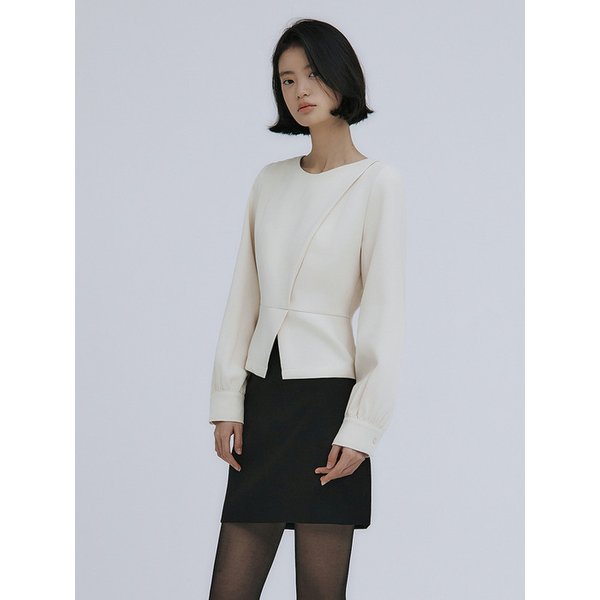 Fluid crepe blouse (3colors)