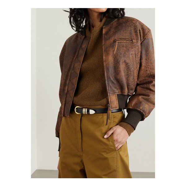 디앙슈 홀리혹 장식 가죽 벨트 블랙 1647597337078336