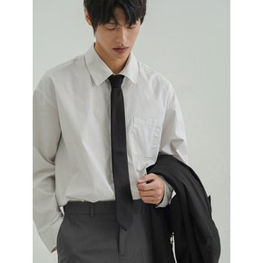 [오토매틱/일반] 실크 터치 솔리드 스탠다드핏 타이_3color