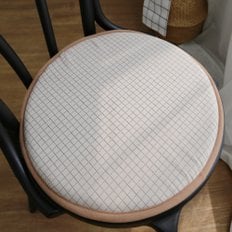 심플 원형방석 거실 인테리어 식탁 의자 방석