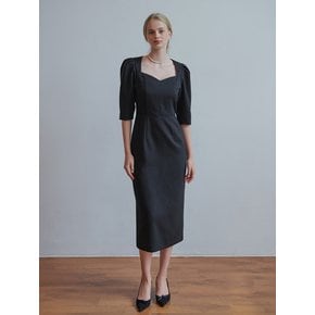 Vase classic dress (black)