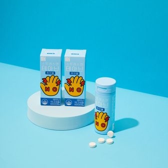 이경제 [2026.08.13]  스트레스엔 테아닌 츄어블 2박스 (총120정) 스트레스 긴장 완화 + 쇼핑백