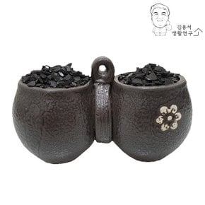 야자활성탄 받침대 W-4 공기정화 제습 탈취 냄새제거 (W4A4800)